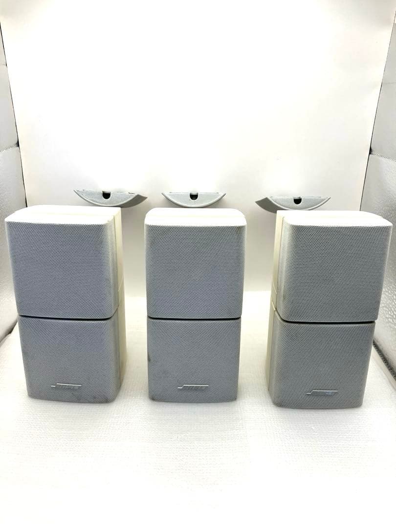 BOSE ボーズ ダブルキューブ サテライトスピーカー　取付スタンドフレーム付