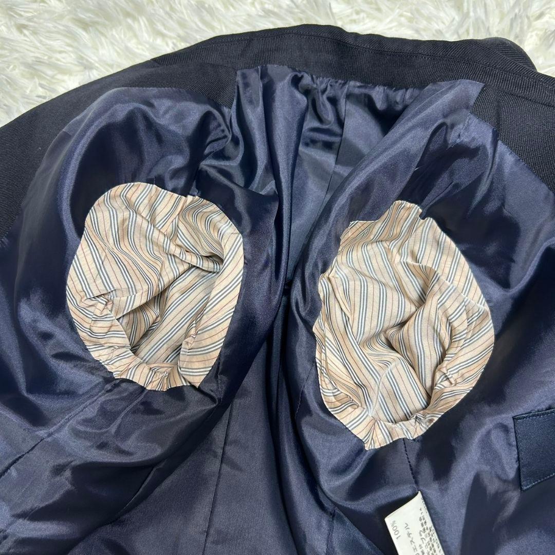 【美品】バーバリーロンドン フォーマル スーツ 紺ブレ キッズ 男の子 120