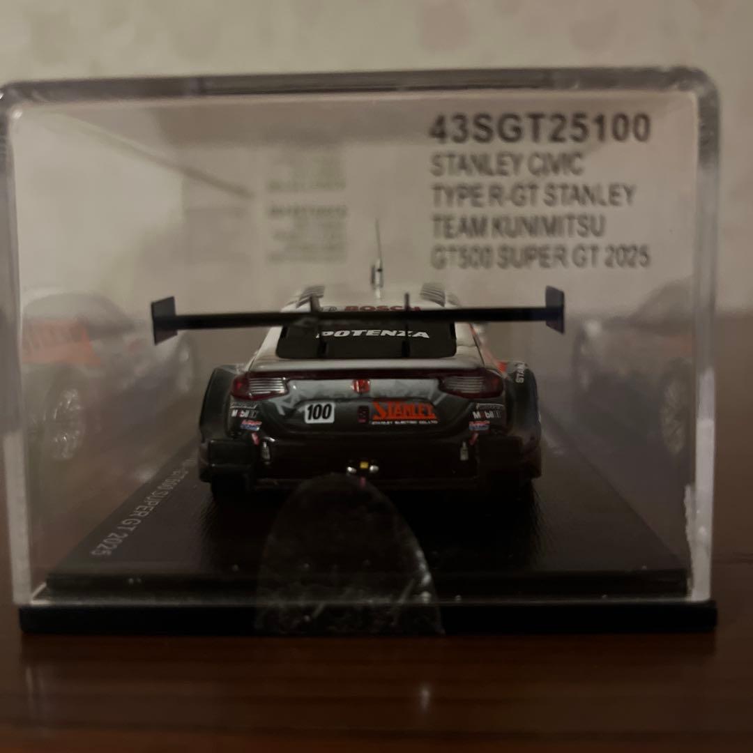 ミニカー STANLEY CIVIC TYPE R GT SUPER GT 2025