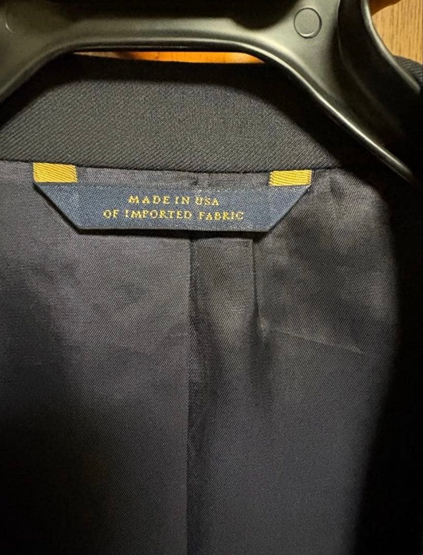 新品★超レア★ USA製BROOKS BROTHERS 紺ブレザー　37