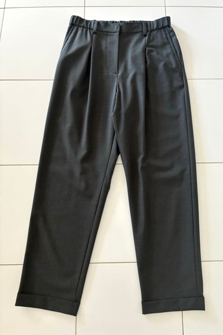 新品ブラン ベールblanc vertテーパードパンツ11