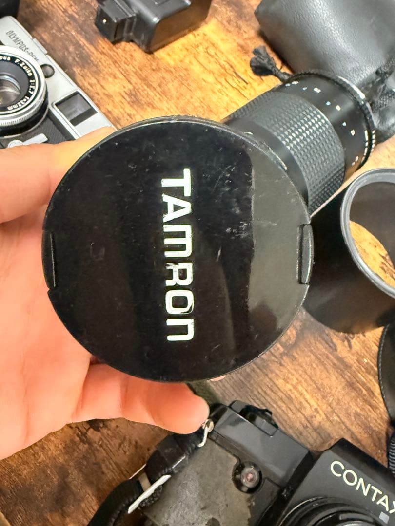 昭和レトロ フィルムカメラセット｜OLYMPUS・PENTAX・CONTAX 他