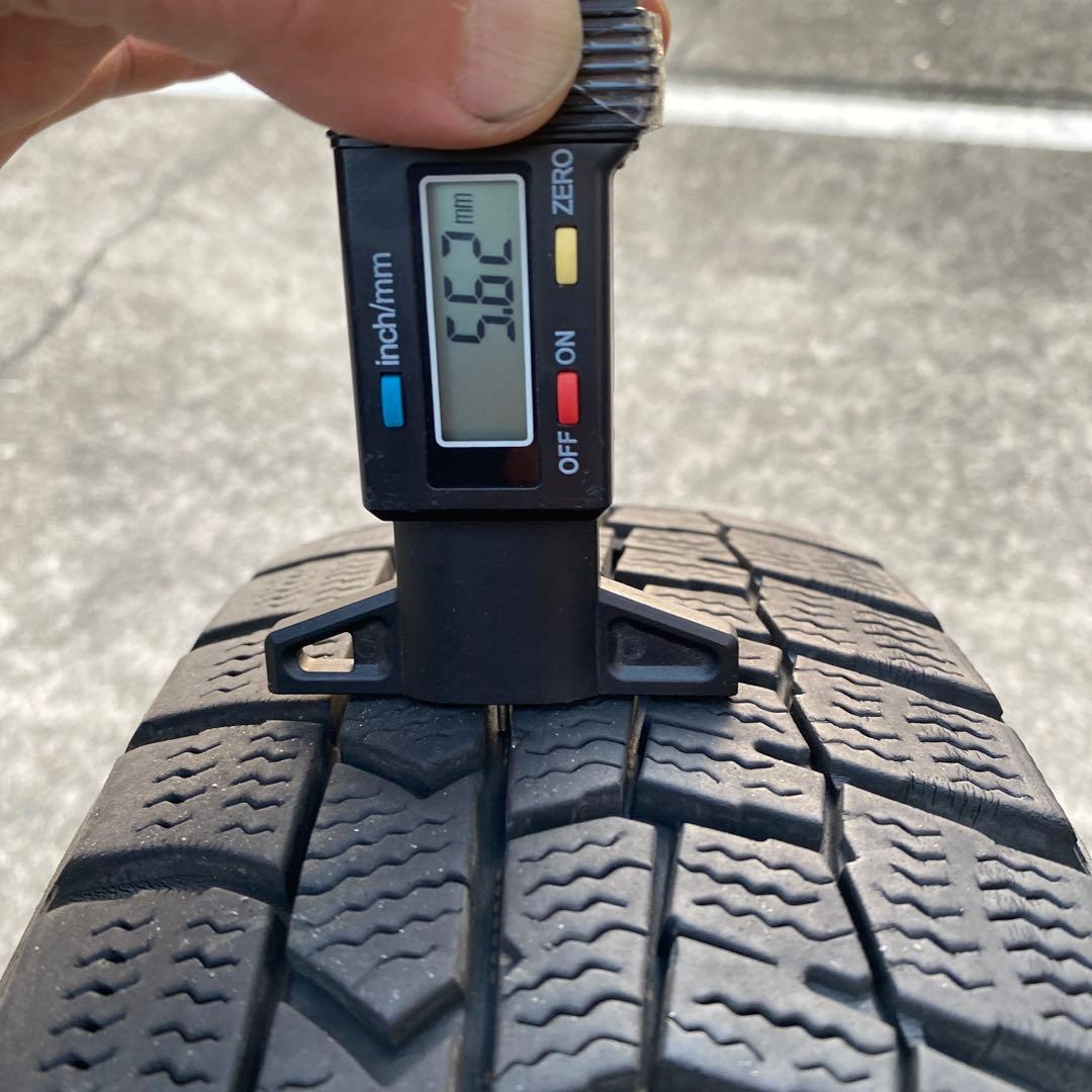 ◇中古溝有りダンロップ155/65R14スタッドレスセット スペーシア