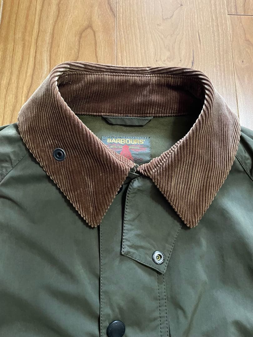 Barbour ポリナイロンBEDALE SL ビデイル L