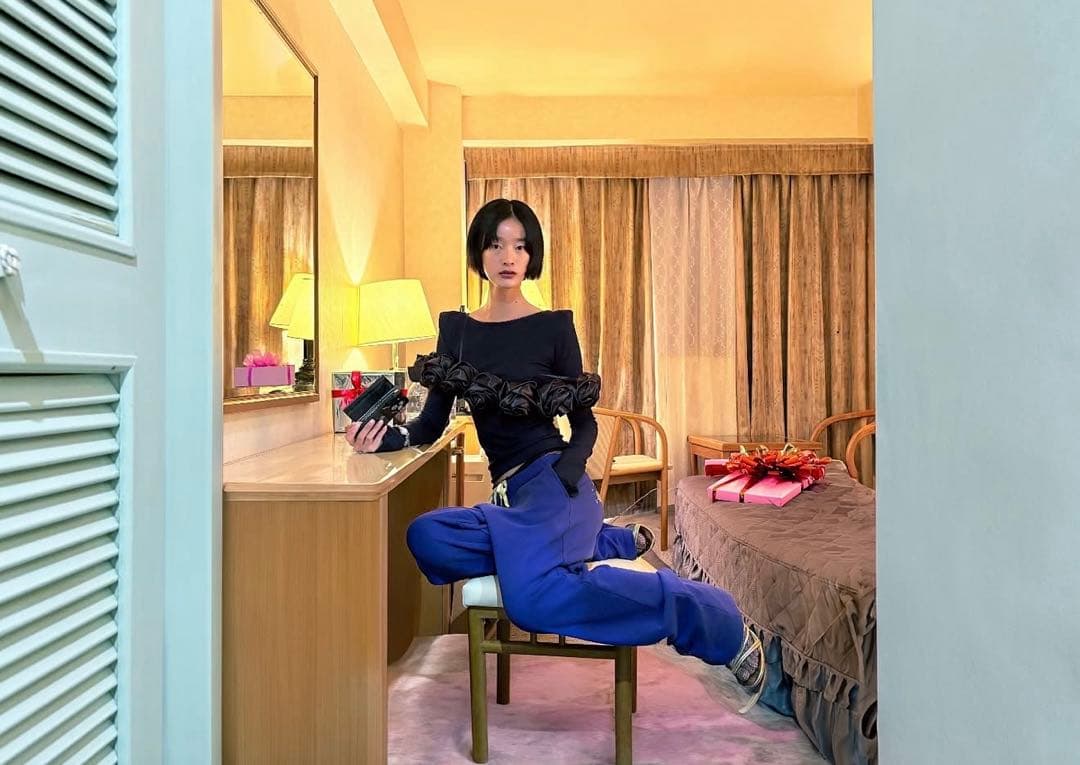 ansdotsloevner パンツ