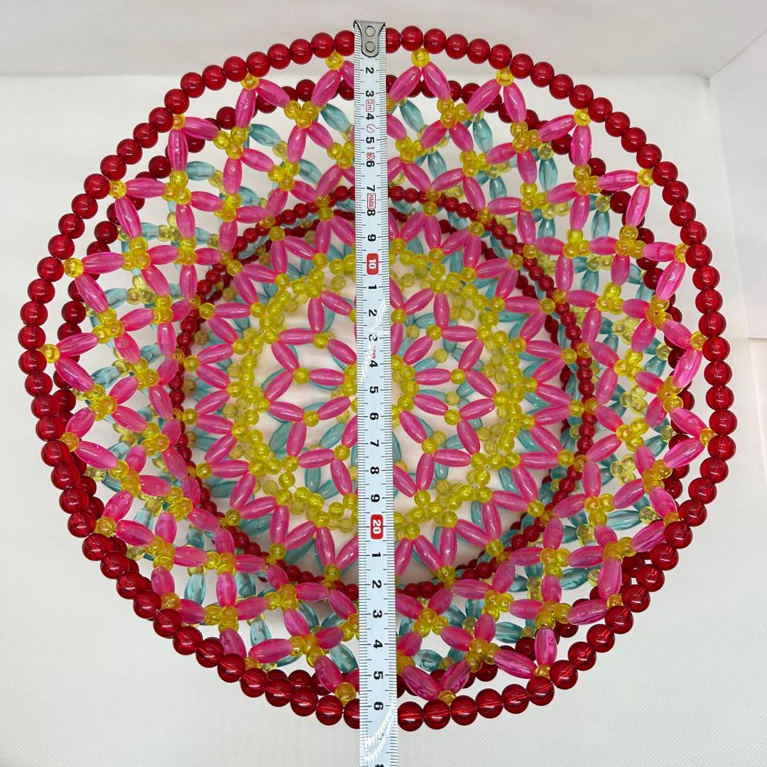 スイマー　ビーズカゴ　レトロ　中古　店舗用　7個セット