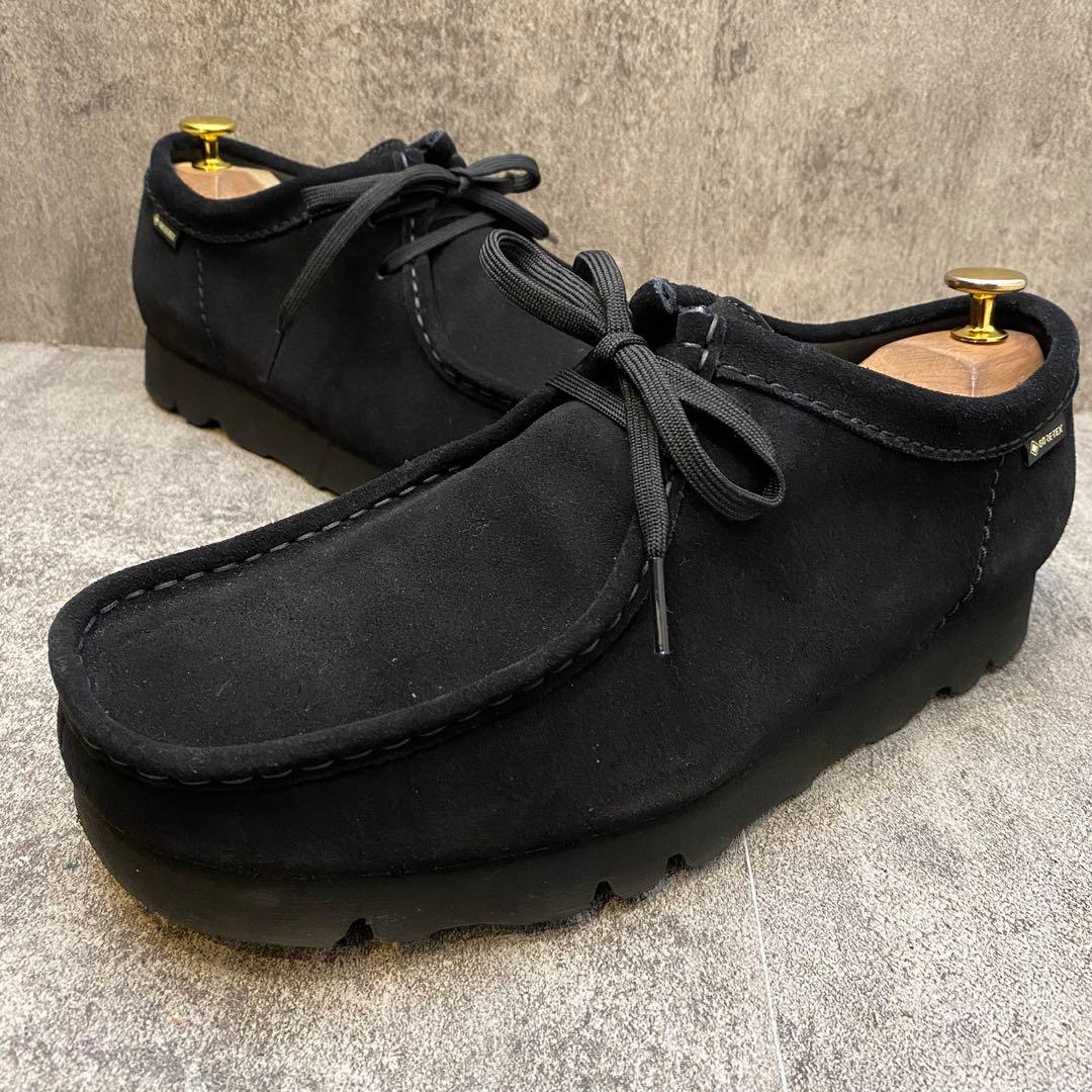 ✨未使用級✨クラークス CLARKS ワラビーGTX【26.5】ゴアテックス 黒