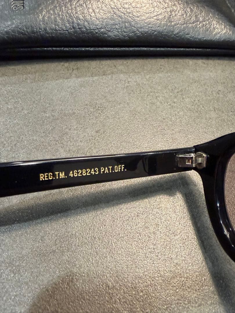 小物 COOTIE Raza Glasses -Black x L.Brown-