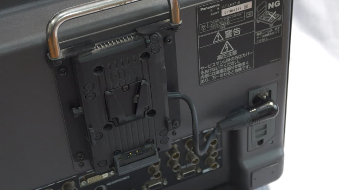 業務用モニターPanasonic BT-LH1710・A-E2LCD-2付き