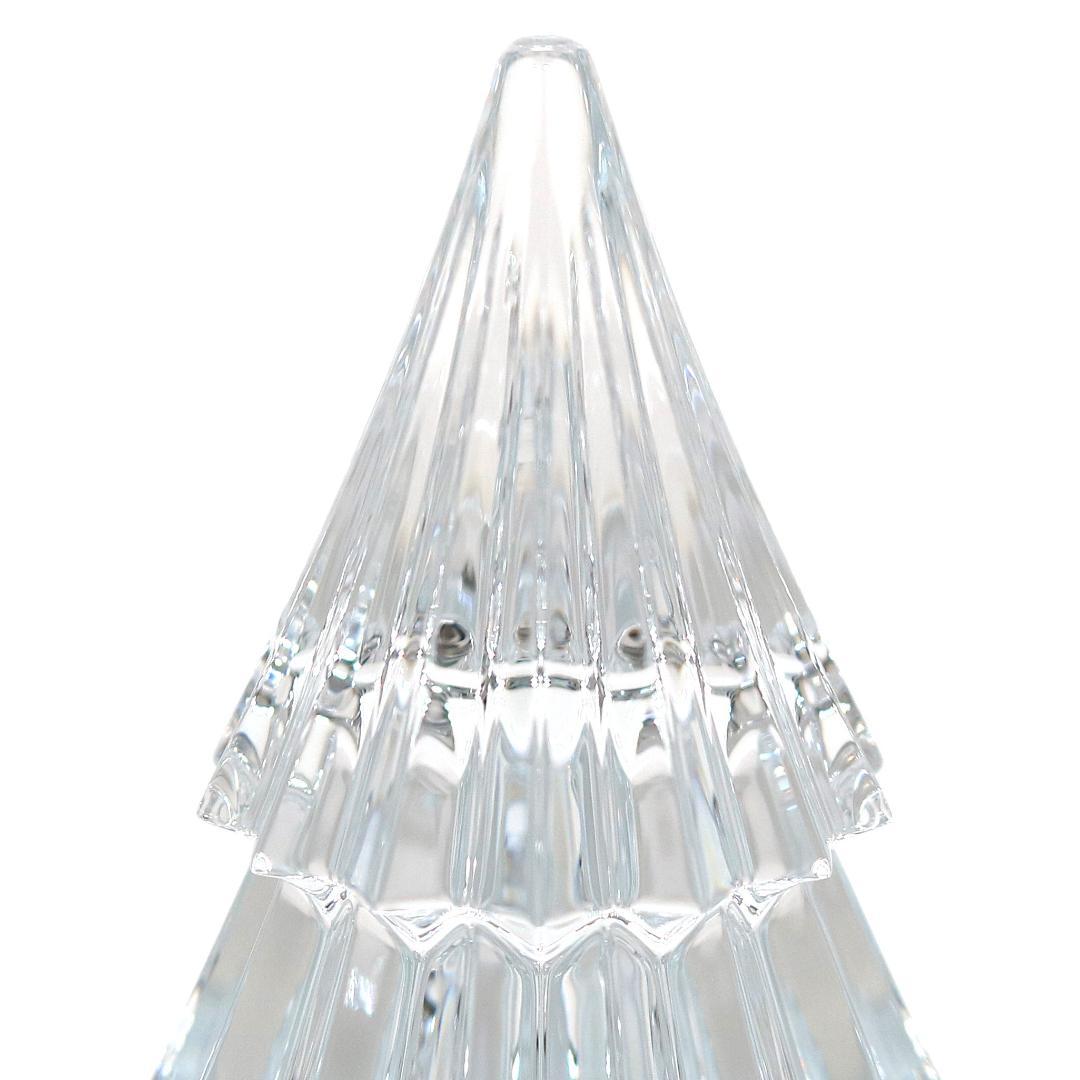 【極美品】バカラ Baccarat ミルニュイ クリスマスツリー クリア S