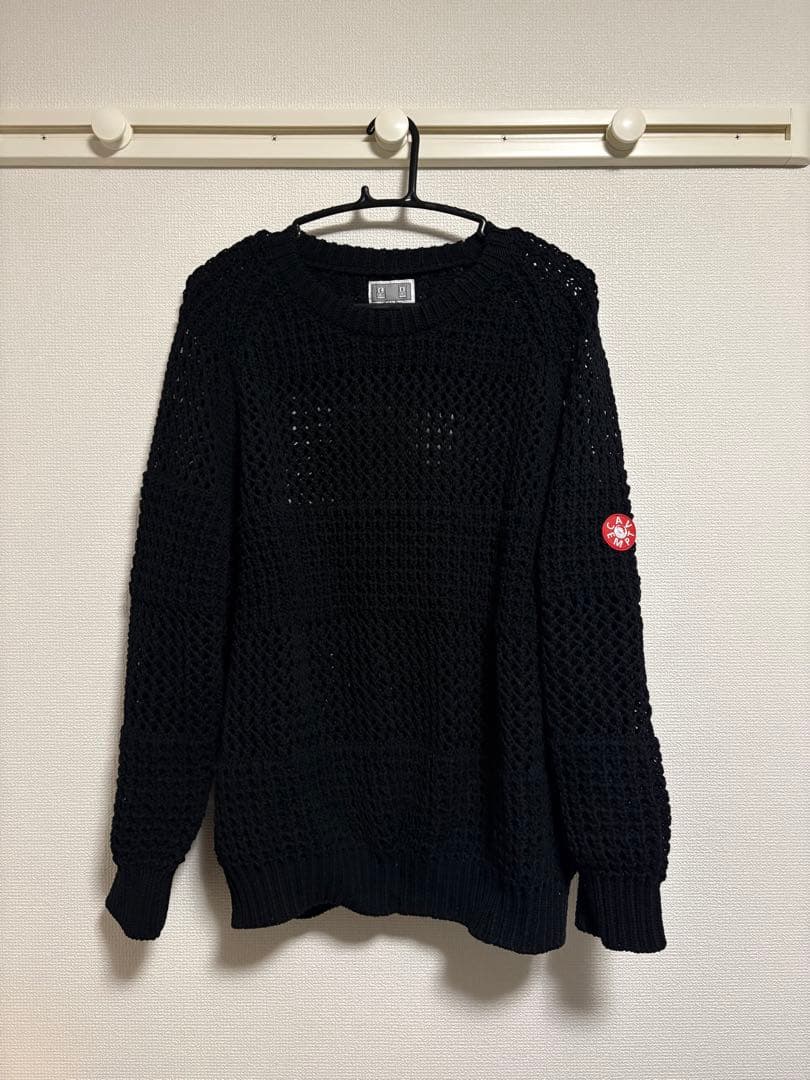 トップス c.e cavempt 19ss KNIT MESH CREW
