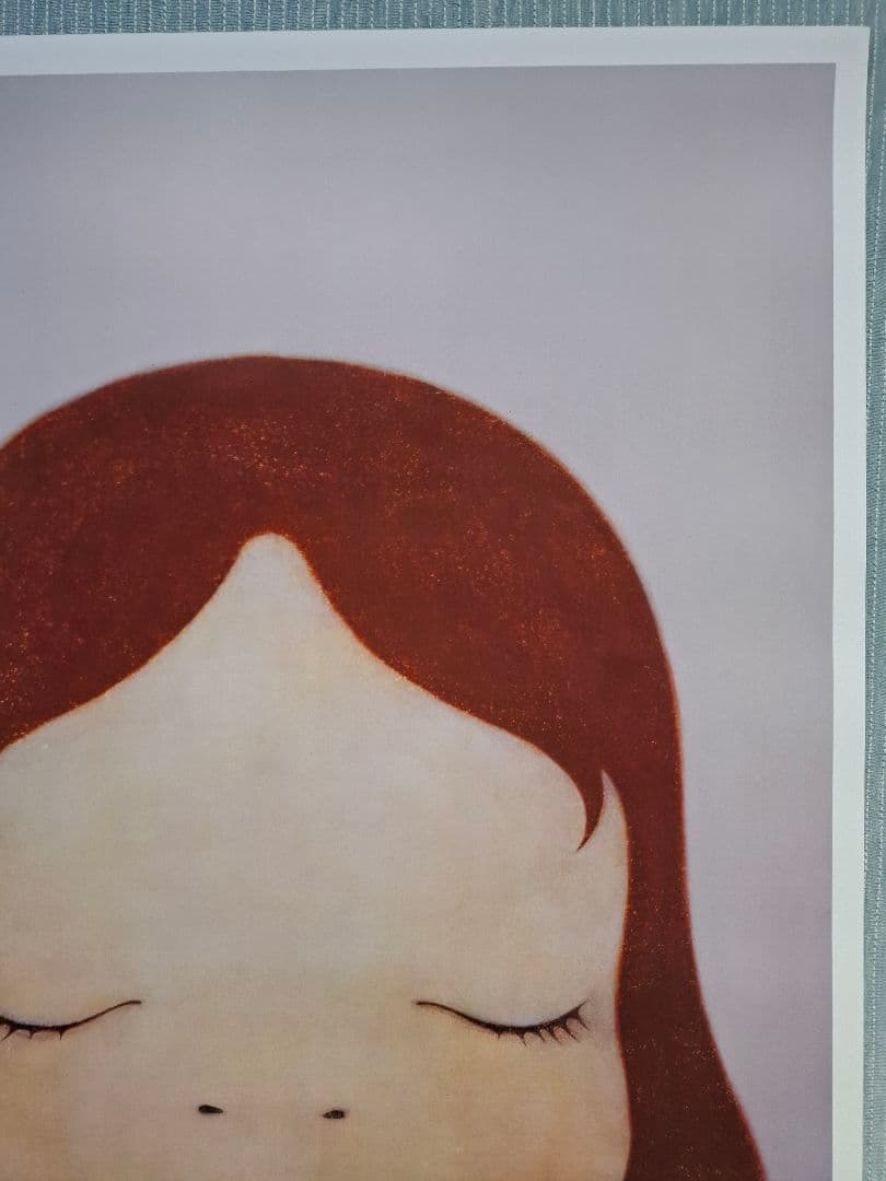 奈良美智2枚組ポスター　『Eyes Open & Eyes Closed』