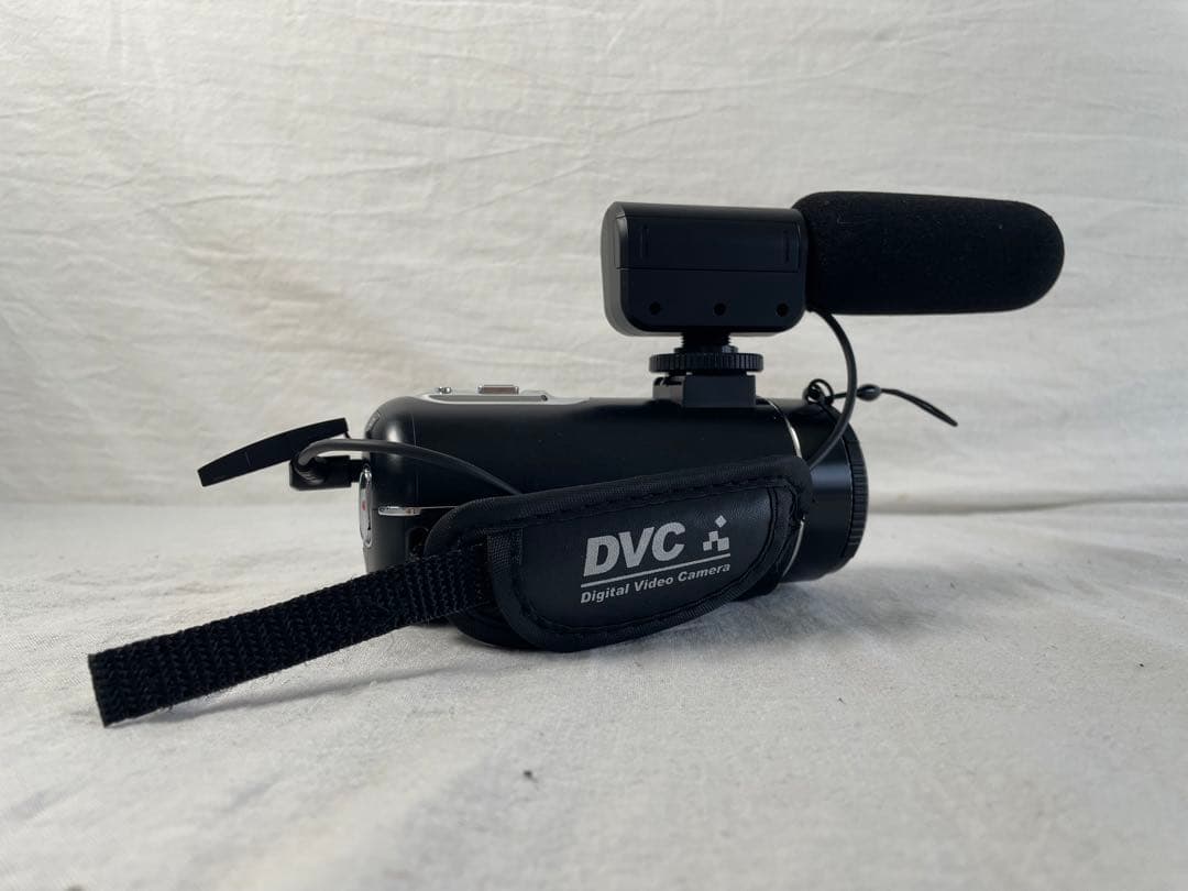 4K Ultra HD ビデオカメラ 外部マイク付き