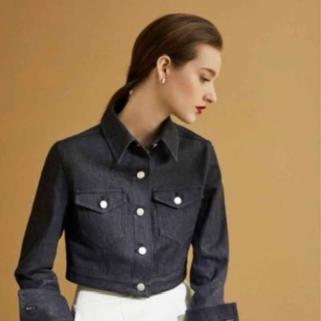 FOXEY NEWYORK フォクシーニューヨーク　デニムジャケット 38