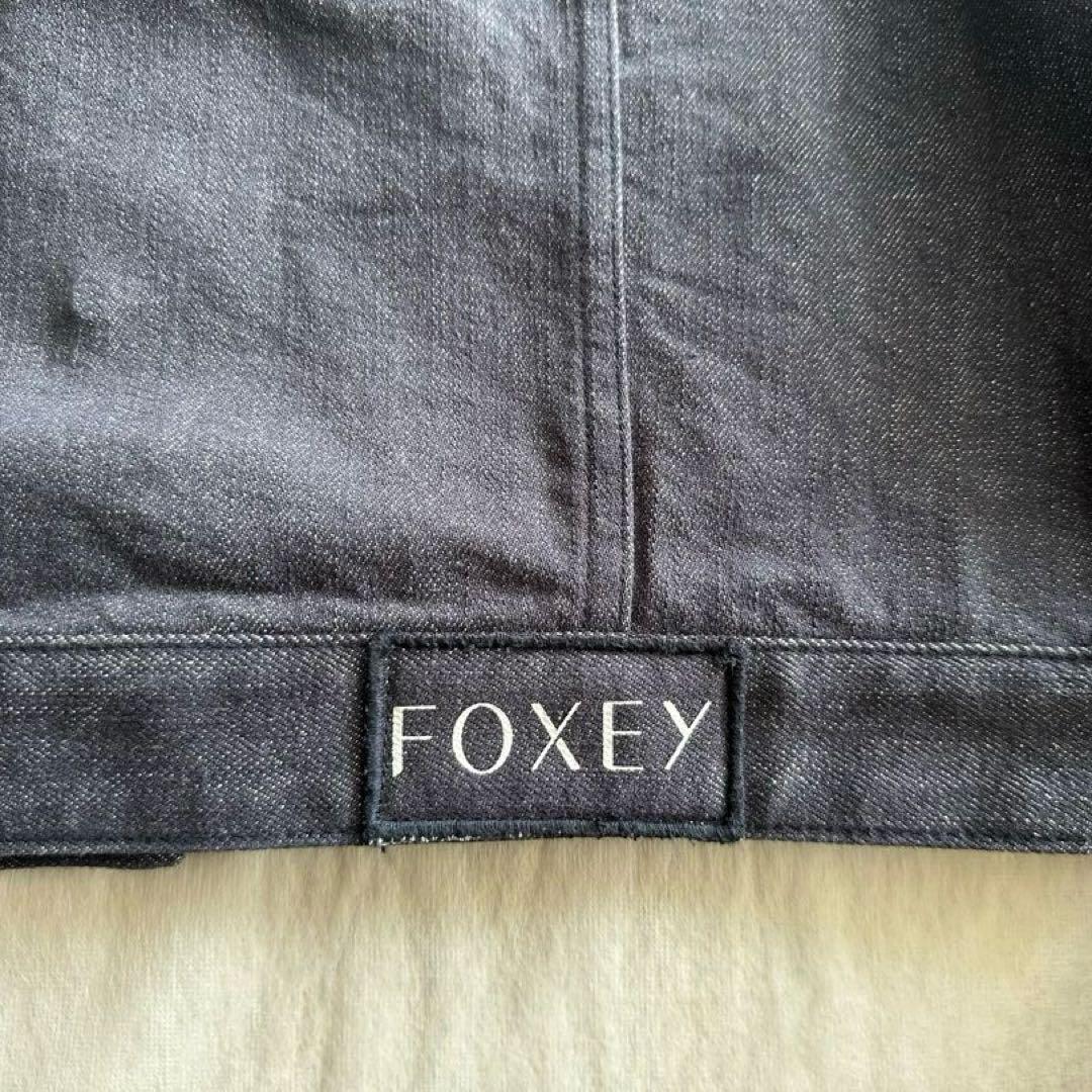 FOXEY NEWYORK フォクシーニューヨーク　デニムジャケット 38