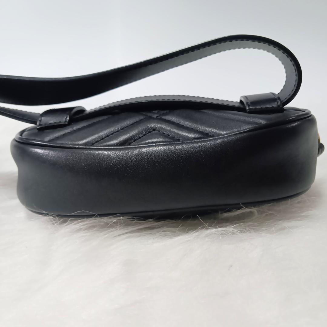 【極美品】GUCCI グッチ GGマーモント ショルダーバッグ