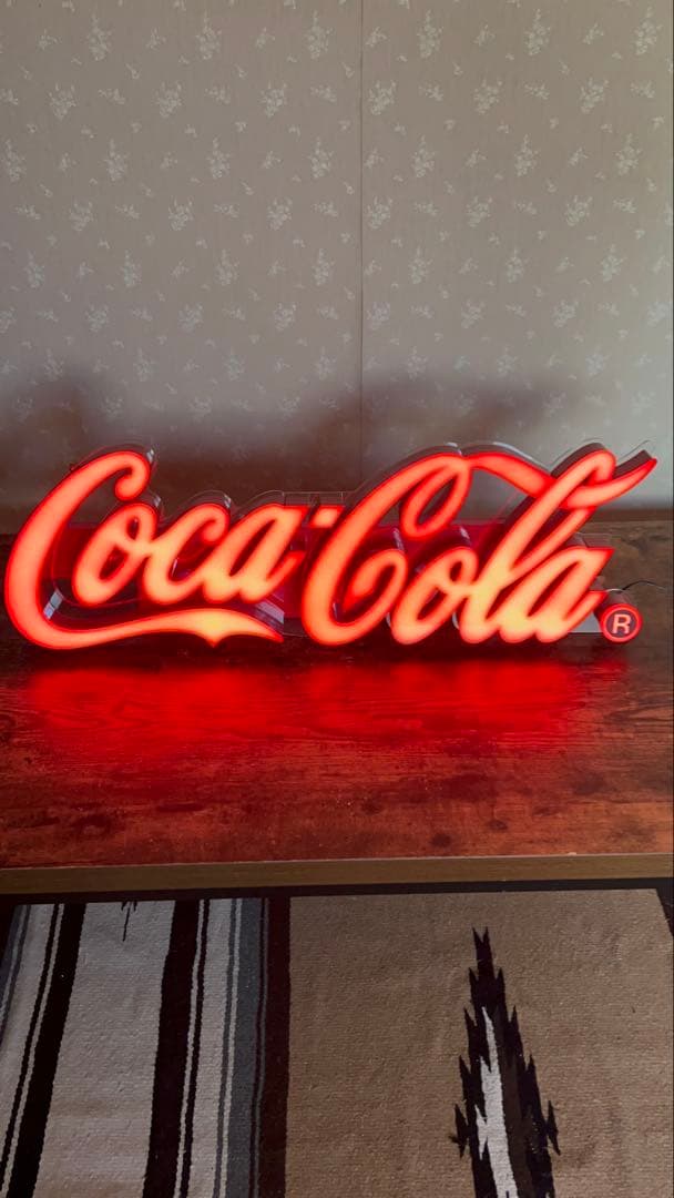 Coca-Cola LED看板 レッド 11日から14日まで限定値下げです！