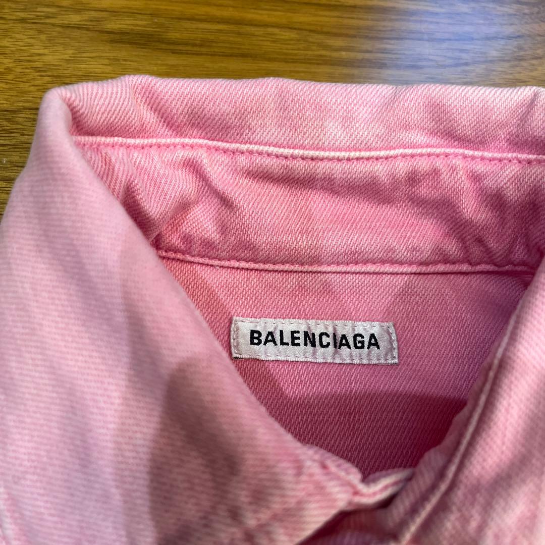 BALENCIAGA デニムシャツジャケット　34