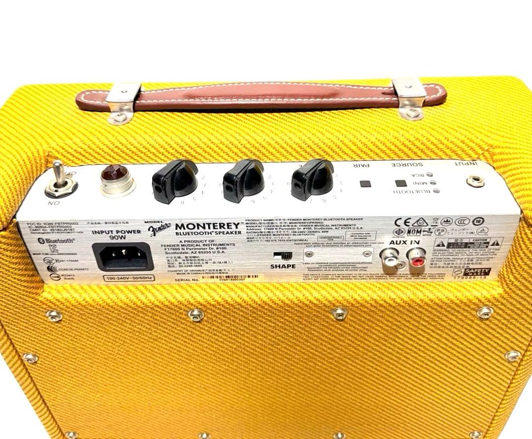 【極美品】Fender Monterey Bluetooth Speaker
