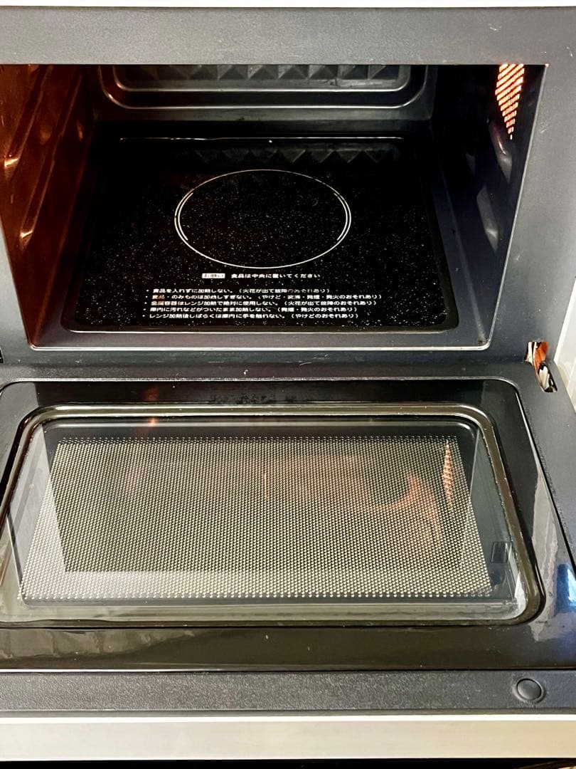 250501-3⭕️ 2021年　美品　MO-F1807-W オーブンレンジ