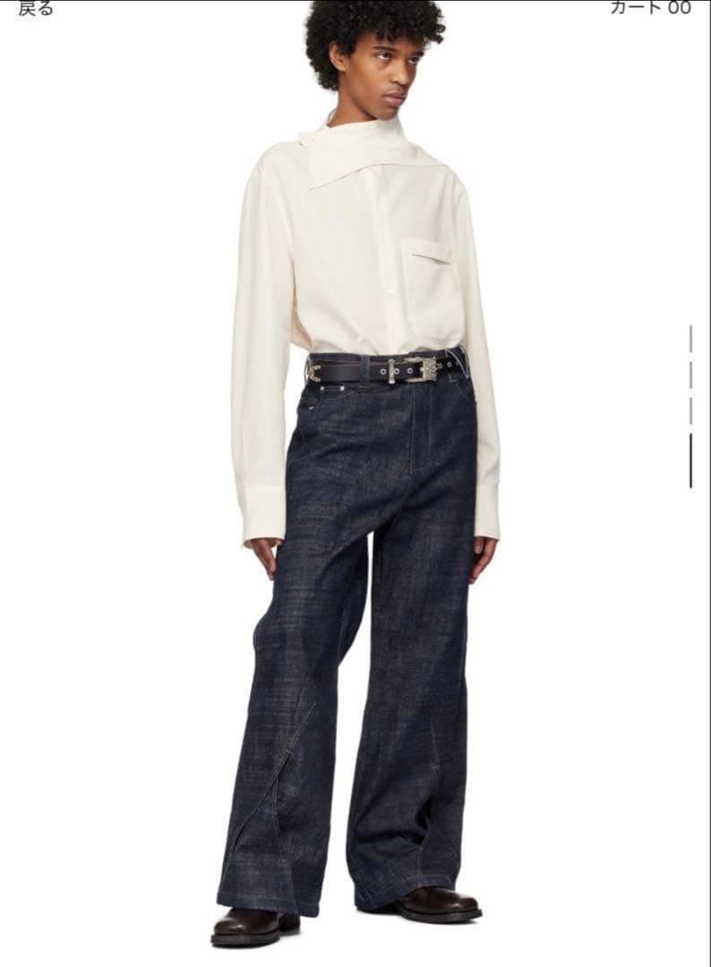 【美品】nullus 2025ss Selvedge Denim Jeans