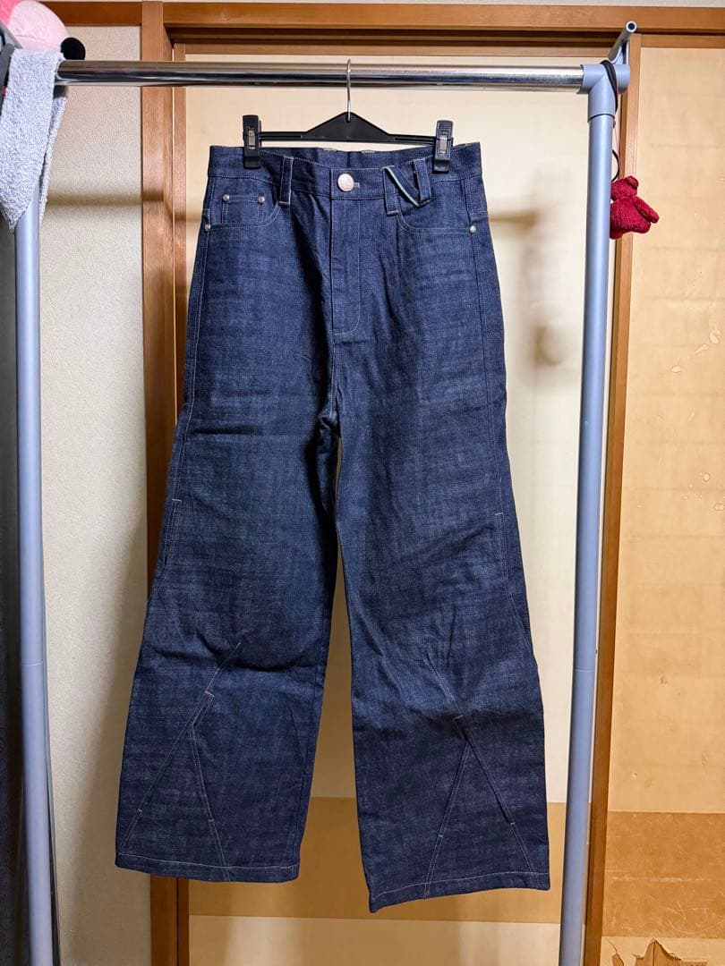【美品】nullus 2025ss Selvedge Denim Jeans