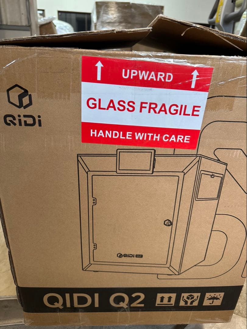 QIDI Q2 3Dプリンター型FDM、65℃加熱チャンバー搭載