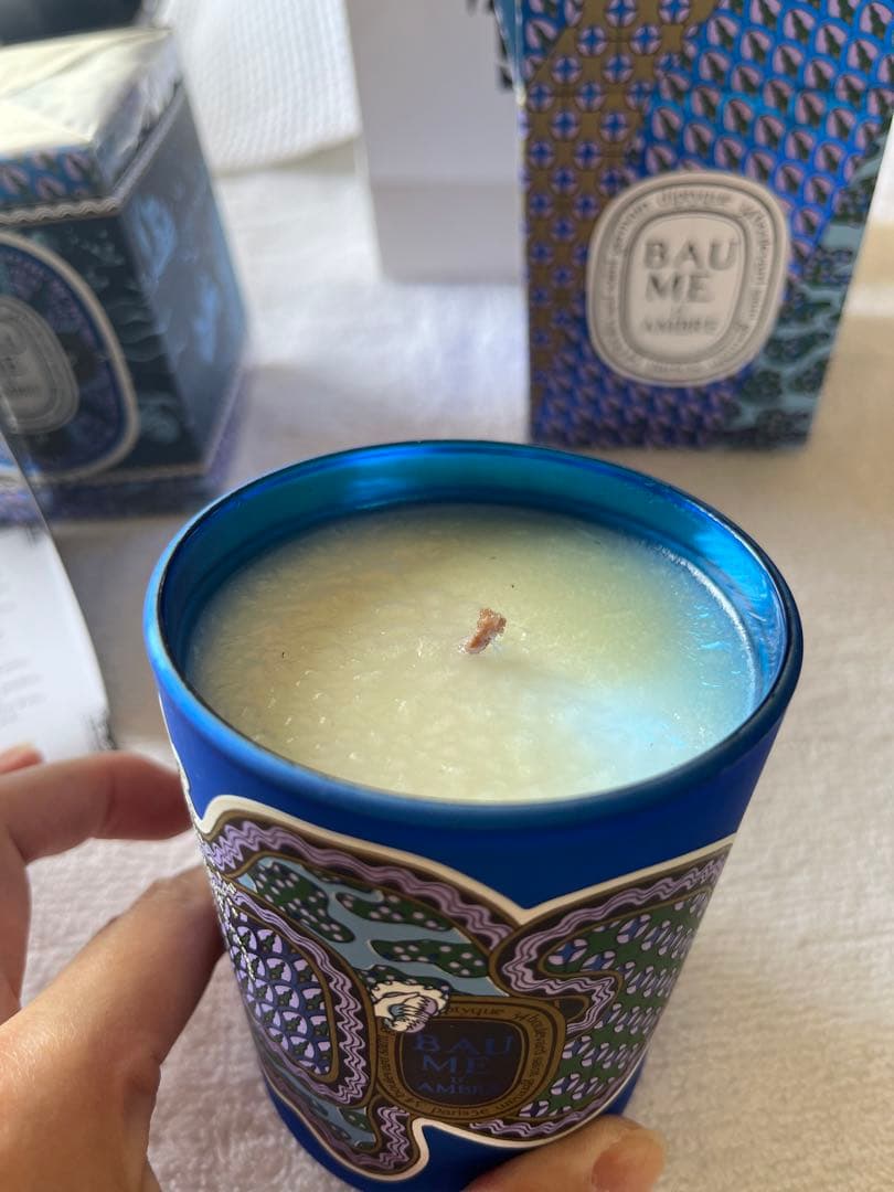 【一つ未開封】diptyqueキャンドル　BAUME ２つセット