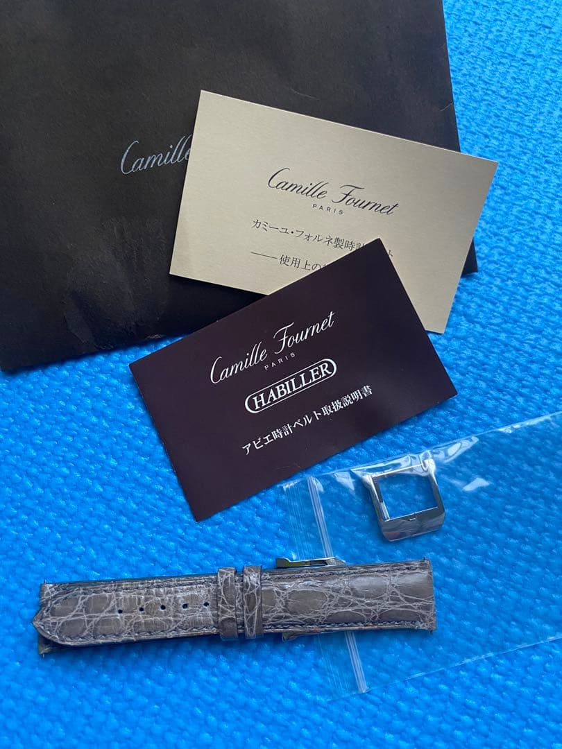Camille Fournet 時計ベルト　グレー