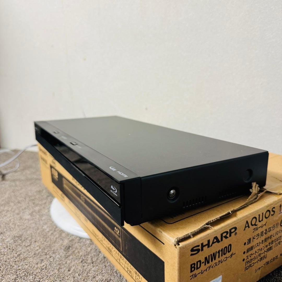 C76美品✨SHARP AQUOS ブルーレイレコーダー 1TB 新生活応援！