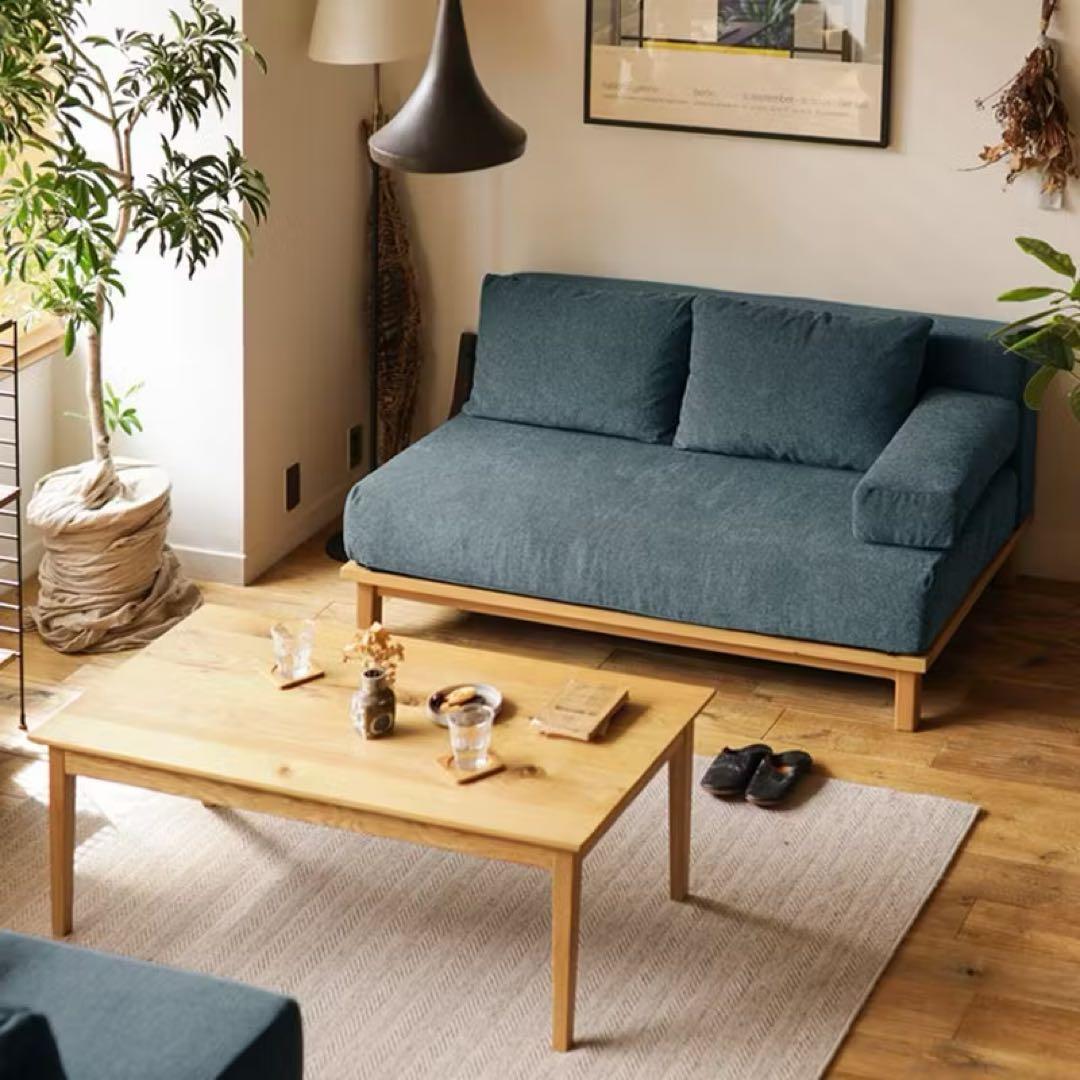 SIEVE rect unit sofa ワイドタイプ ブルー