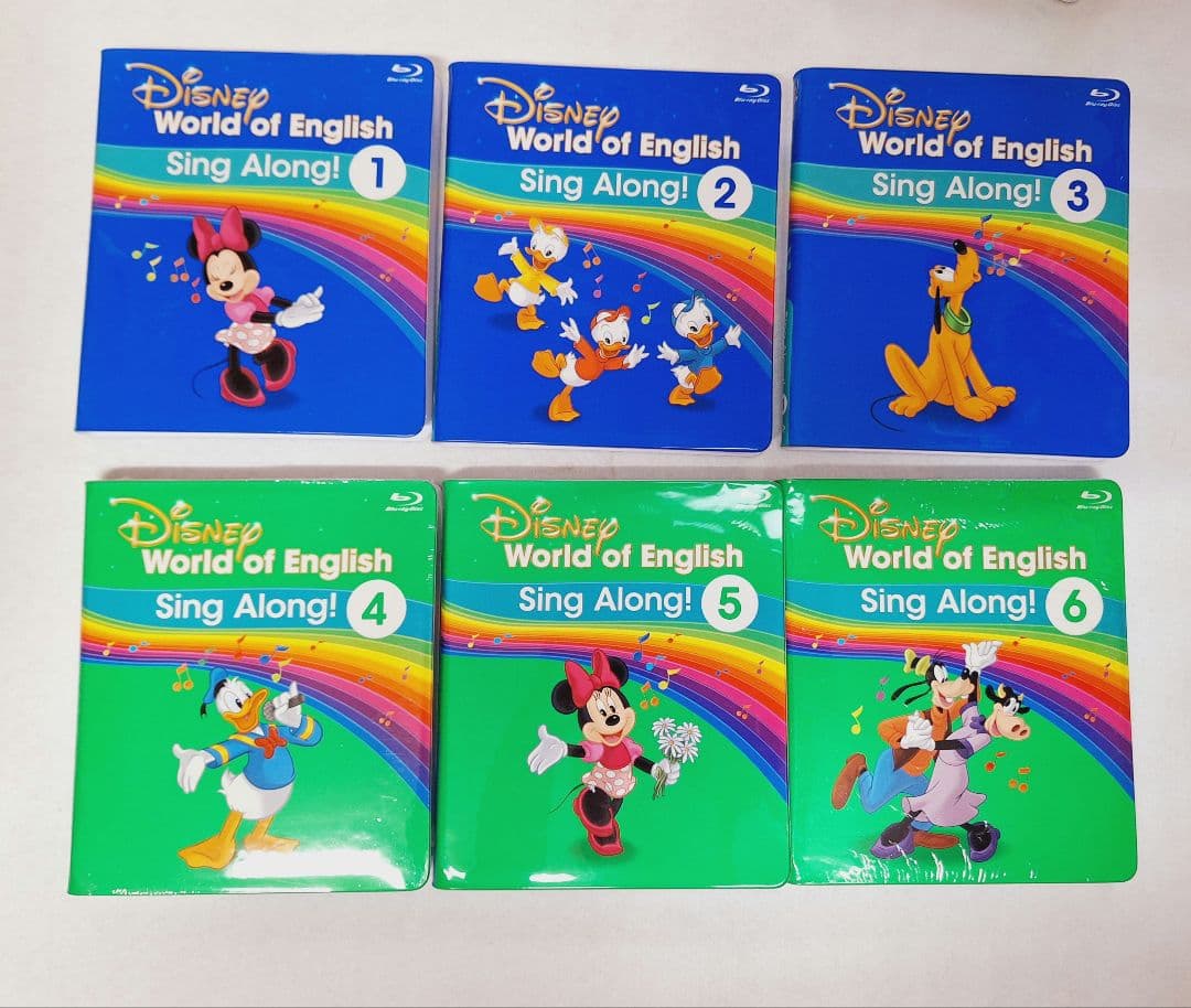 ディズニー英語システム　シングアロング　まとめ　ブルーレイ　dwe
