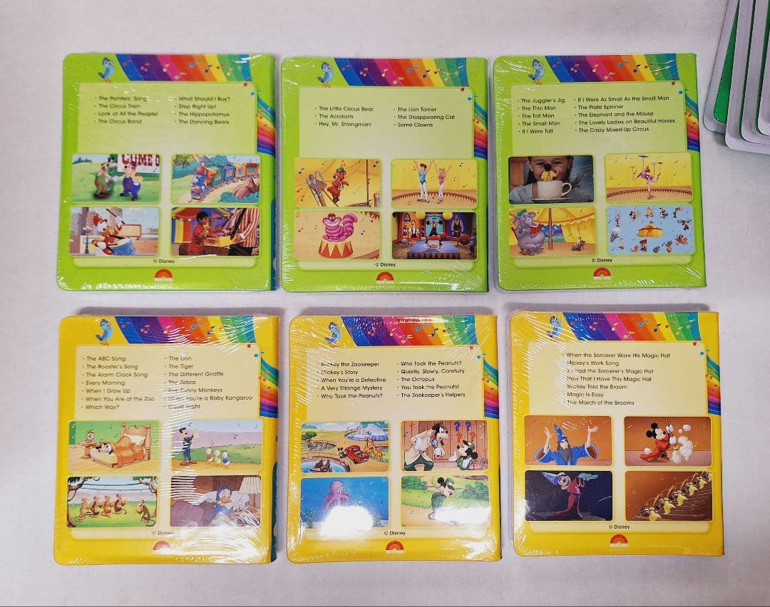 ディズニー英語システム　シングアロング　まとめ　ブルーレイ　dwe