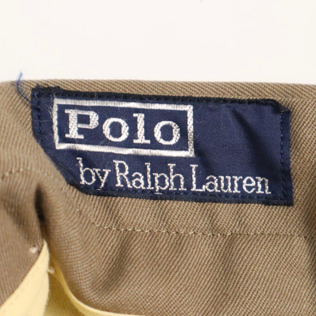 Polo by Ralph Lauren 2タック ウール ワイドスラックス