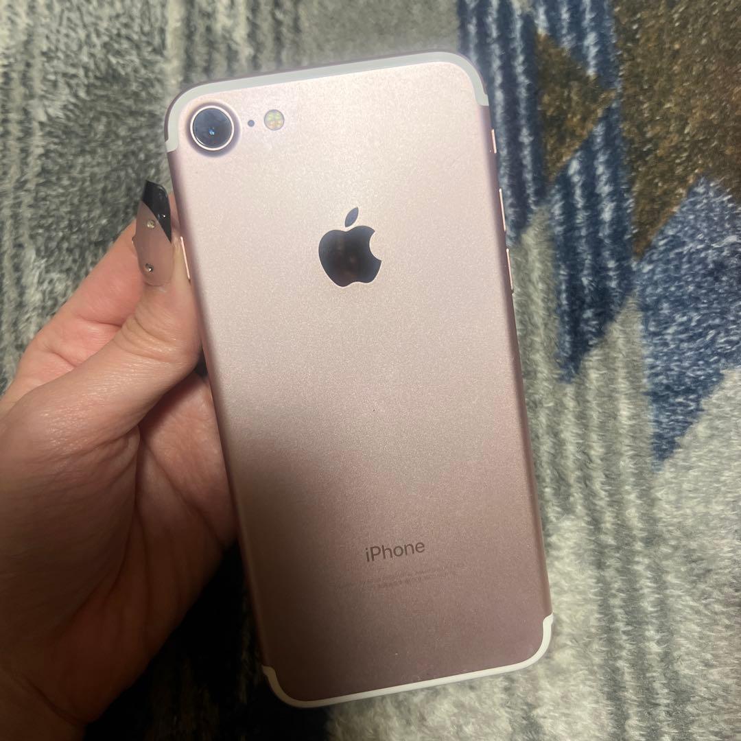 Apple iPhone 7 256GBローズゴールド 本体　ピンク