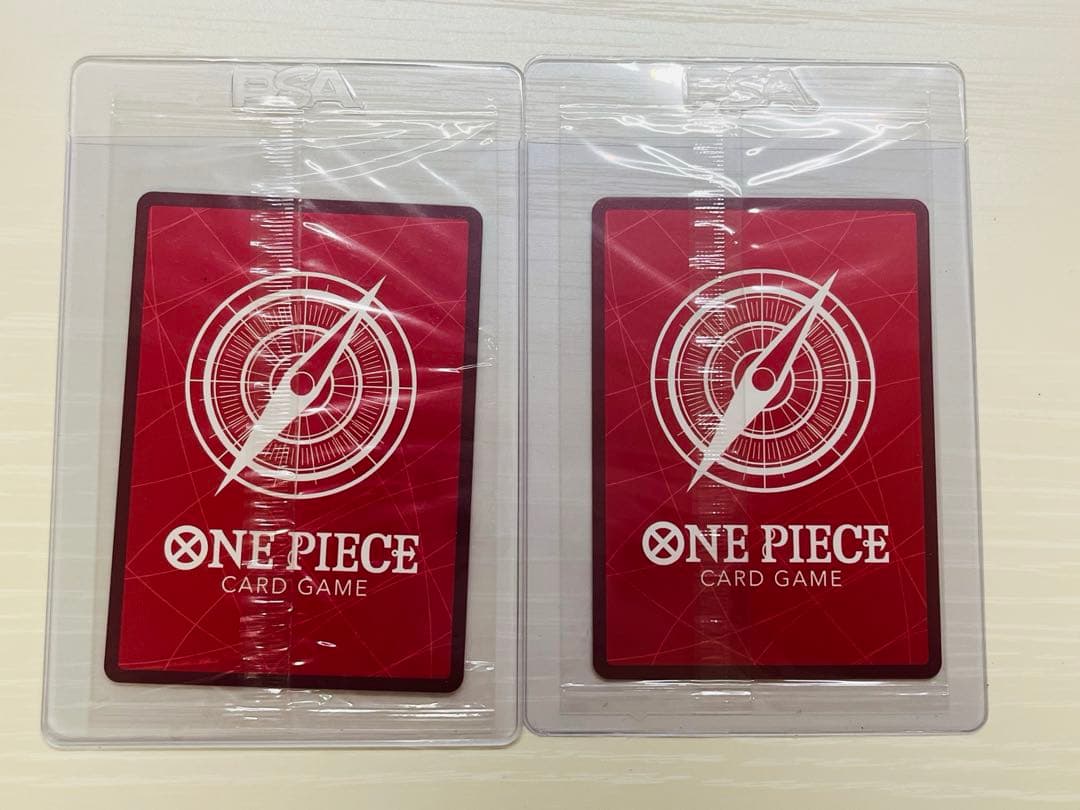 ワンピースカード PSAマガジン ハンコック、シャンクス