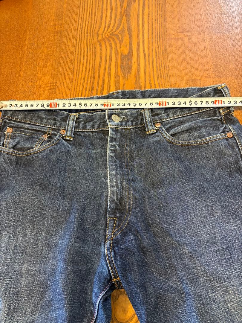 桃太郎ジーンズ 出陣ミドルストレート ジッパーフライ w34