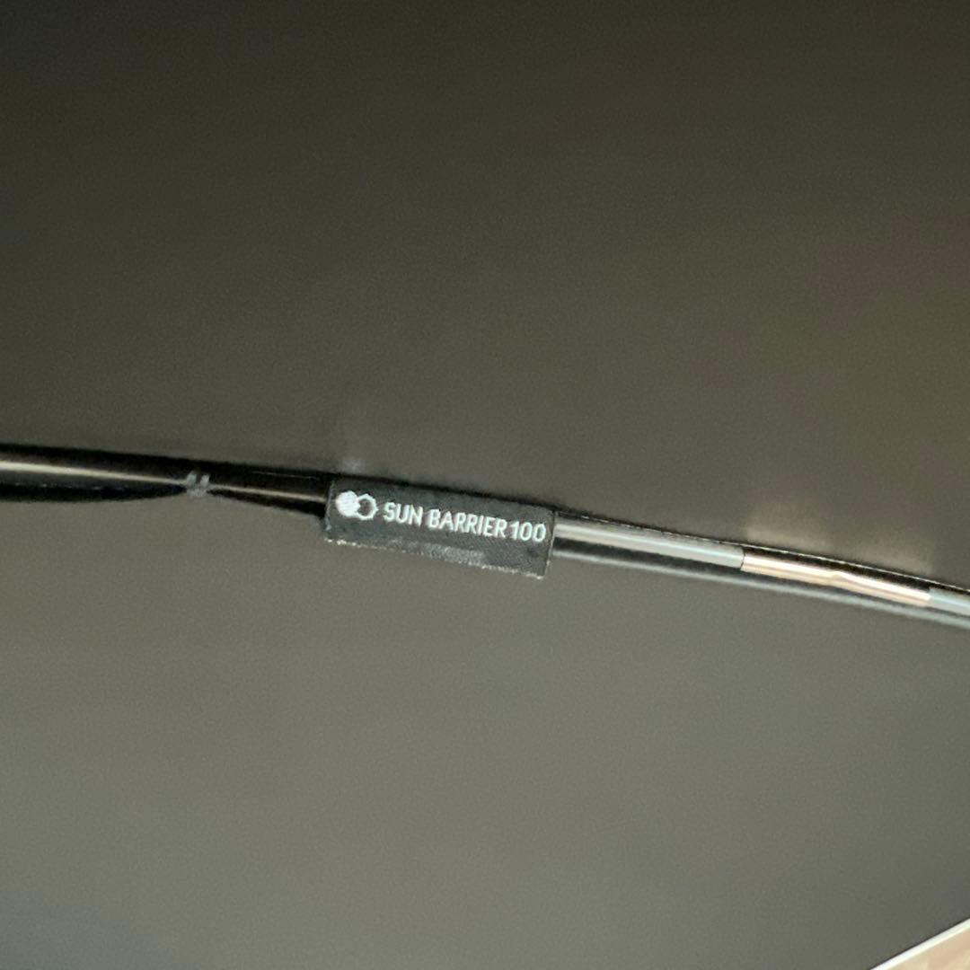 サンバリア100 日傘 長傘 Mサイズ moku アイボリー