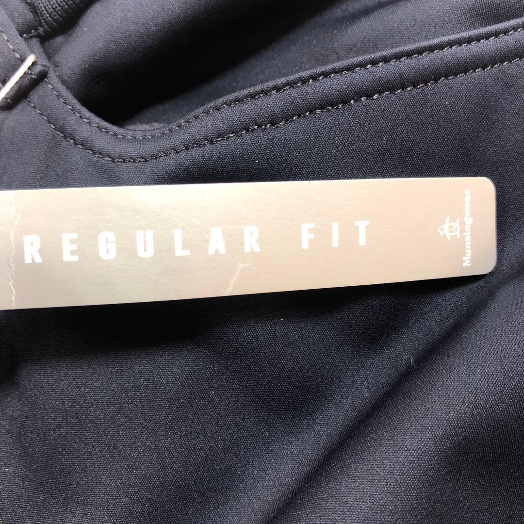 マンシングウエアゴルフ レディースパンツ 紺裏起毛M