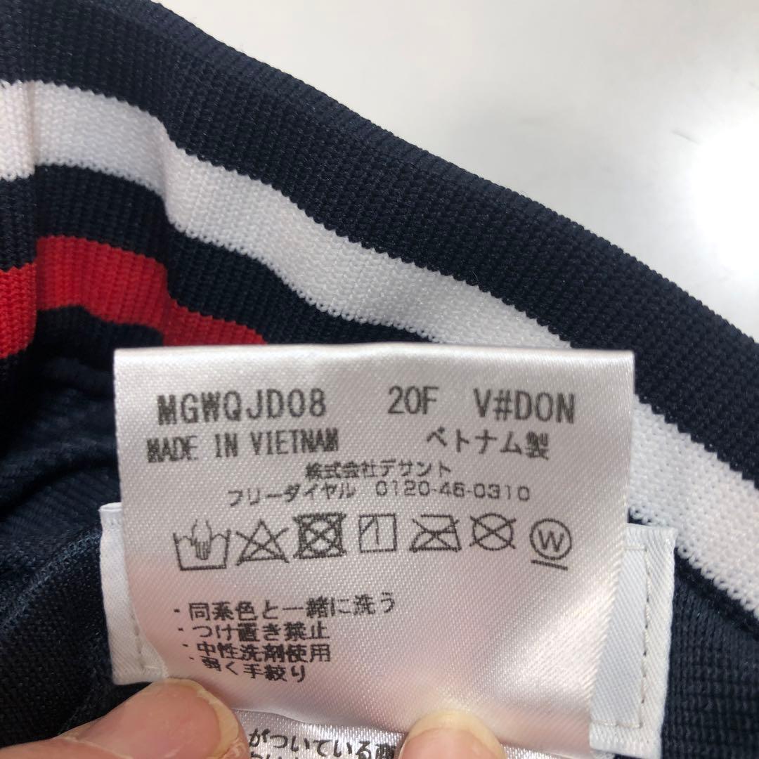 マンシングウエアゴルフ レディースパンツ 紺裏起毛M