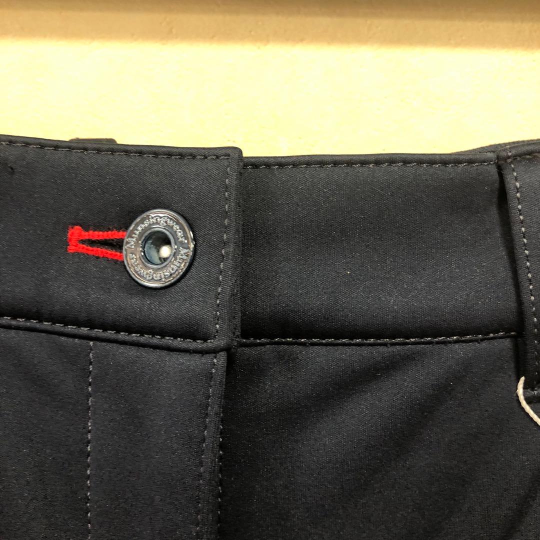 マンシングウエアゴルフ レディースパンツ 紺裏起毛M