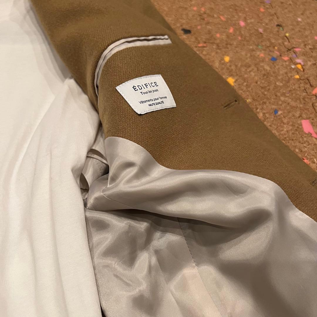 EDIFICE ジャケット キャメル 44サイズ