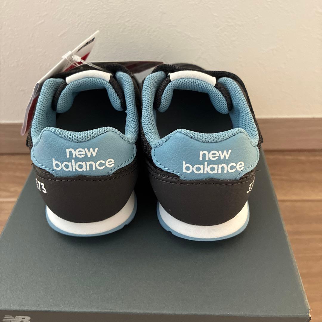 14cm New Balance J373 ブルー&15cm ブラウン　2足