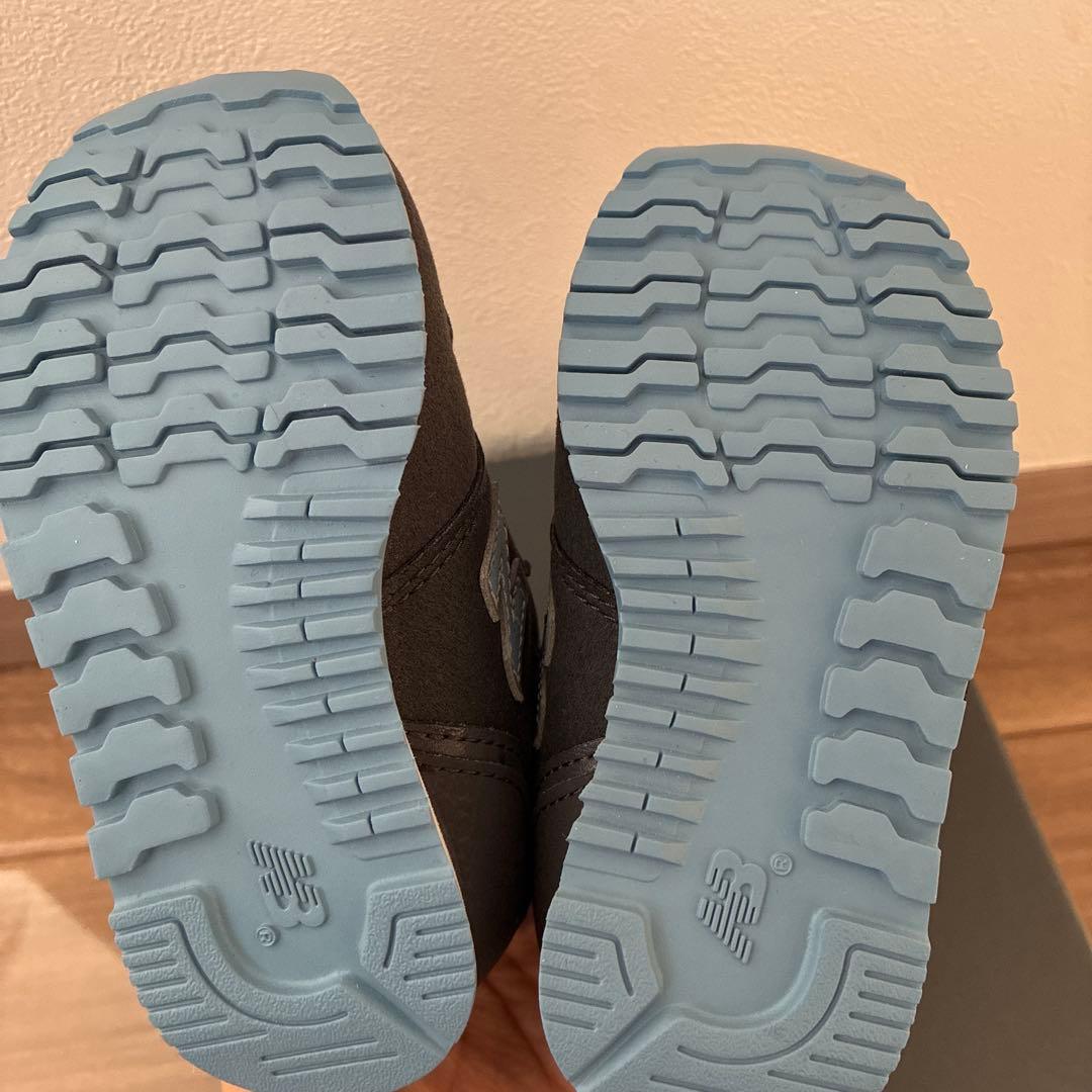 14cm New Balance J373 ブルー&15cm ブラウン　2足