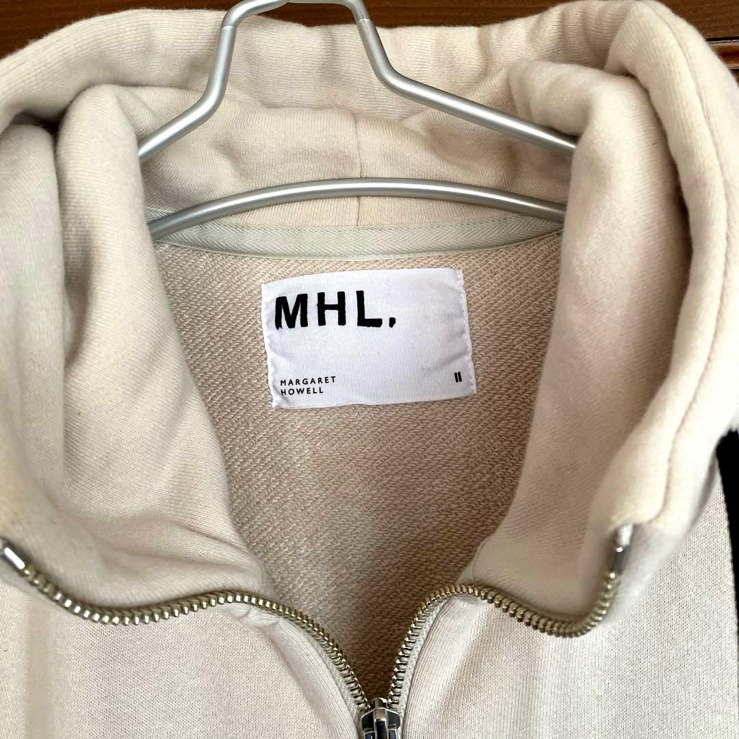 マーガレットハウエルMHLループウィラージップアップパーカパーカー フード付き