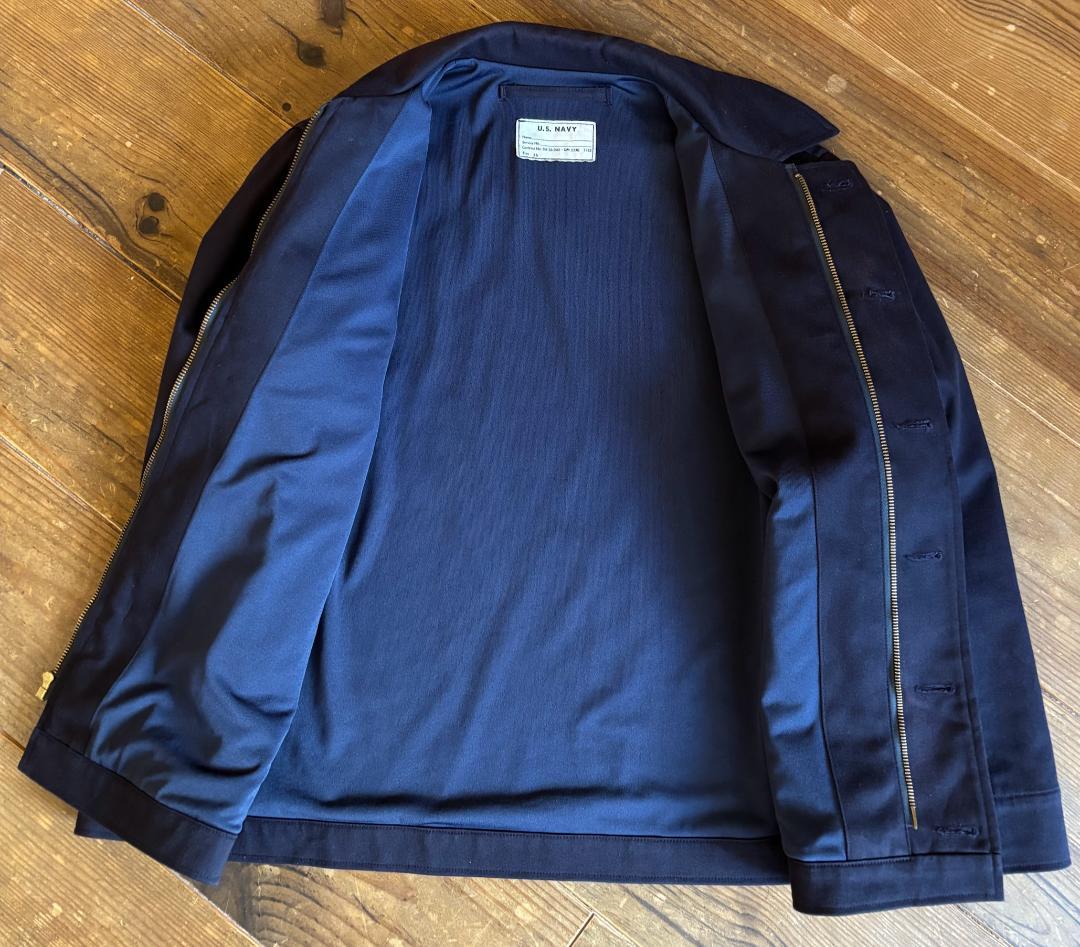 昇*色様 【REAL McCOY'S】US Navy Utility Jacke