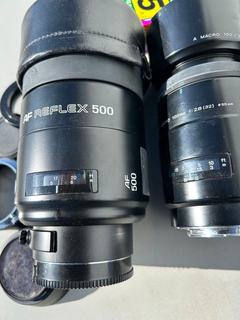 カメラセットMINOLTA ミノルタ　オリンパス　レトロ　動作未確認　レンズ