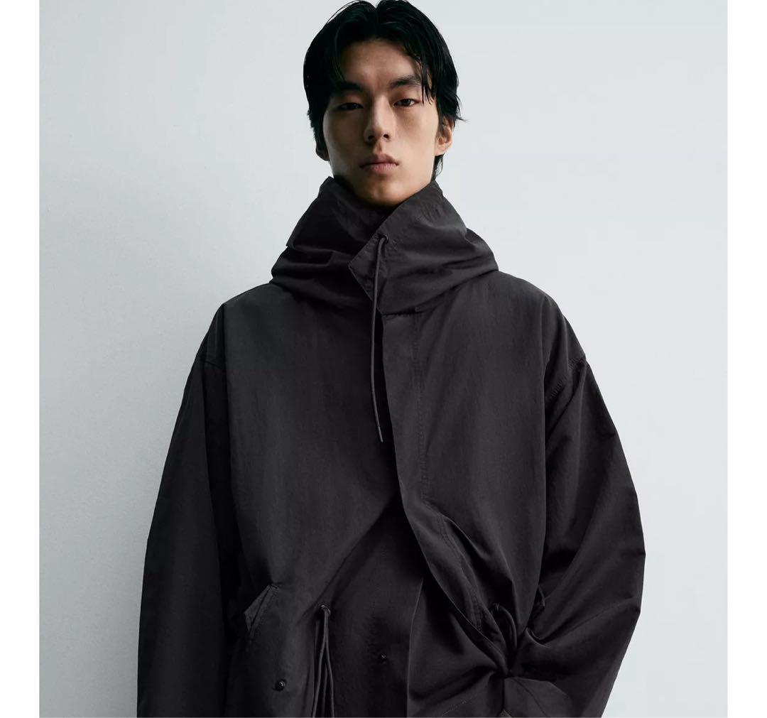 ZARAオーバー コート モッズコート マウンテンパーカー