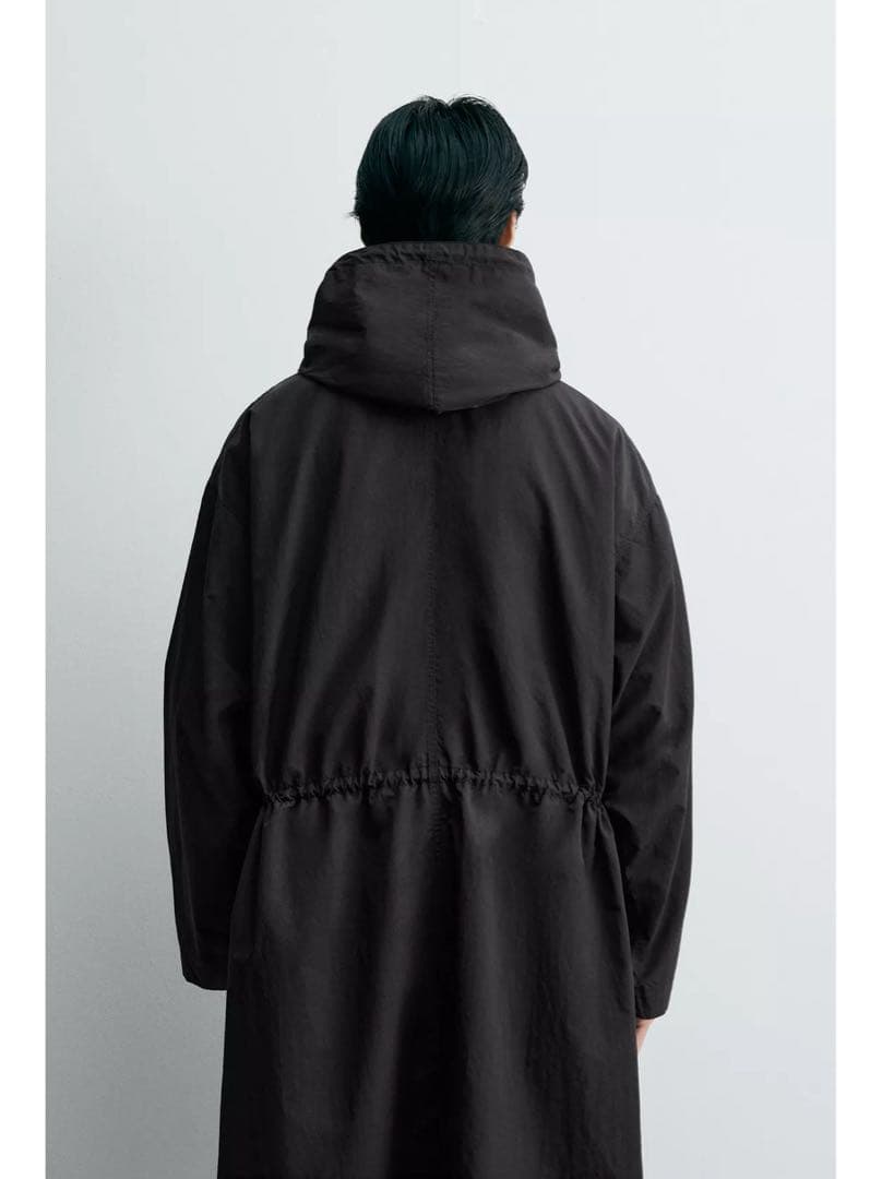 ZARAオーバー コート モッズコート マウンテンパーカー
