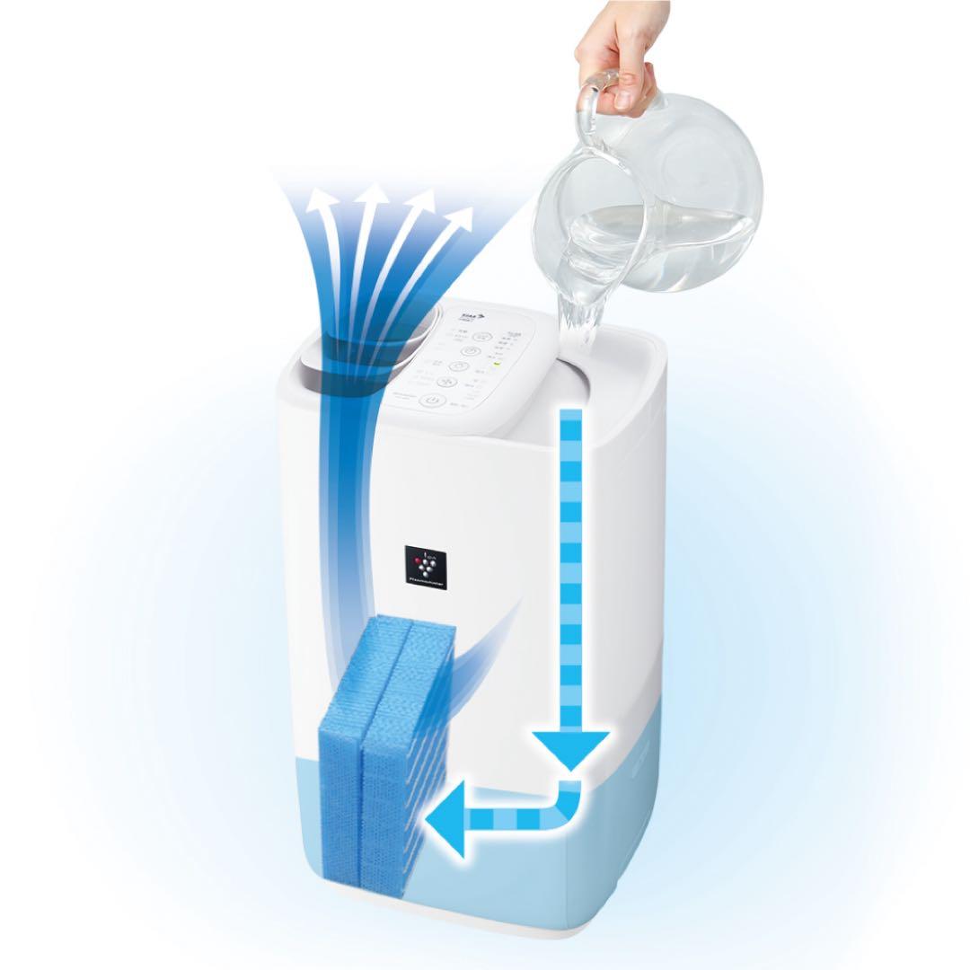 SHARP 加湿器 HV-S75-W ホワイト　2024年製